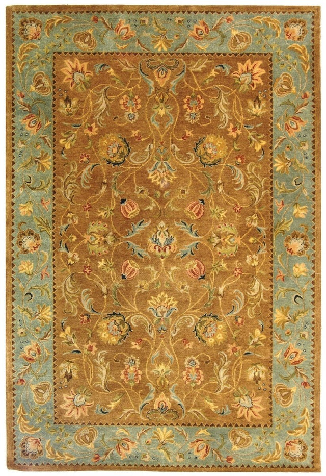 Safavieh Bergama brg161a Brown / Blue Rugs.