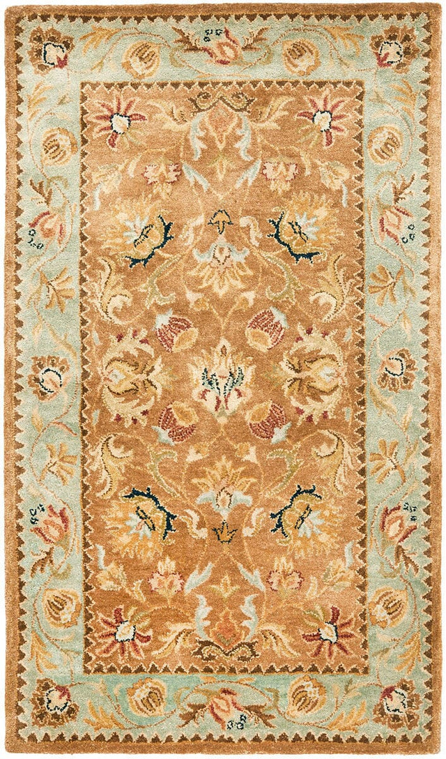 Safavieh Bergama brg161a Brown / Blue Rugs.