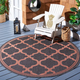 Safavieh Bermuda Bmu810H Charcoal/Rust Rug.