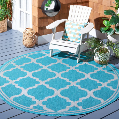 Safavieh Bermuda Bmu810J Aqua/Grey Rug.