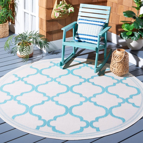 Safavieh Bermuda Bmu810K Beige/Aqua Rug.