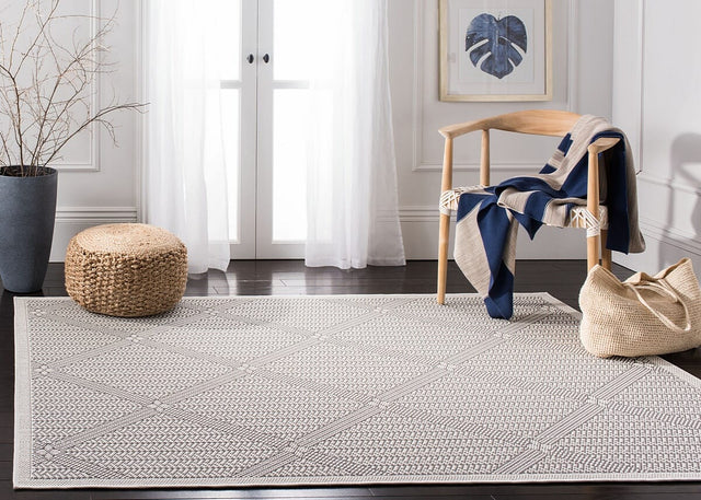 Safavieh Bermuda Bmu811B Cream/Grey Rug.