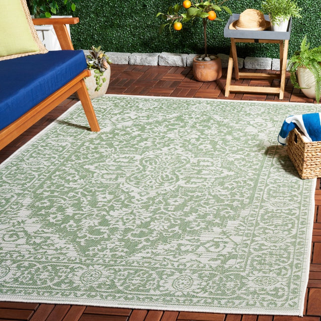 Safavieh Bermuda Bmu813Y Green/Ivory Rug.