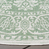 Safavieh Bermuda Bmu813Y Green/Ivory Rug.
