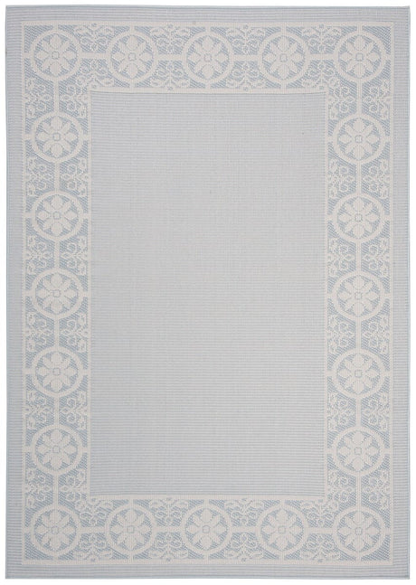 Safavieh Bermuda Bmu815M Light Blue/Ivory Rug.