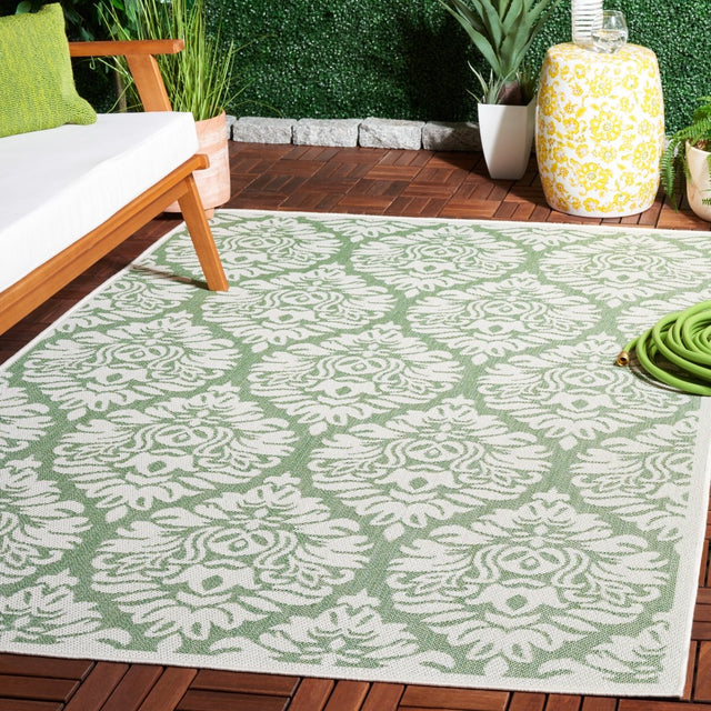 Safavieh Bermuda Bmu821Y Ivory/Green Rug.