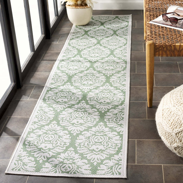 Safavieh Bermuda Bmu821Y Ivory/Green Rug.