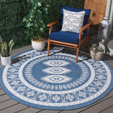 Safavieh Bermuda Bmu827N Navy/Ivory Rug.