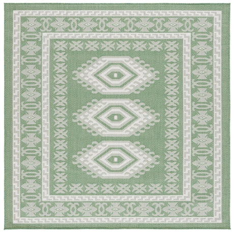 Safavieh Bermuda Bmu827Y Green/Ivory Rug.