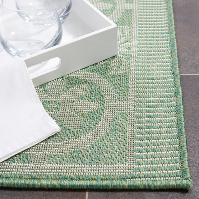 Safavieh Bermuda Bmu838Y Green/Ivory Rug.