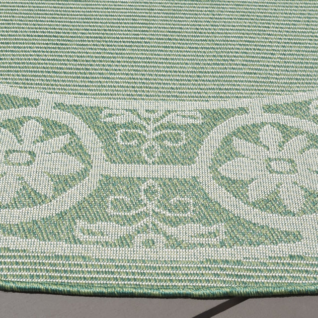 Safavieh Bermuda Bmu838Y Green/Ivory Rug.