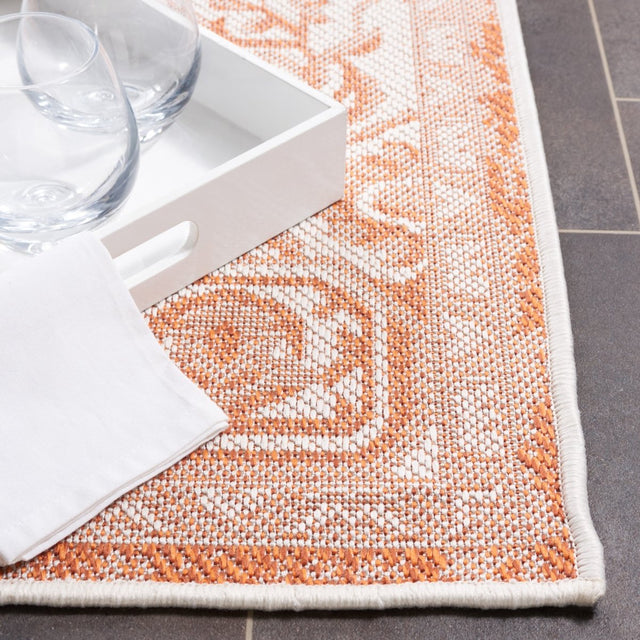 Safavieh Bermuda Bmu841P Rust/Ivory Rug.