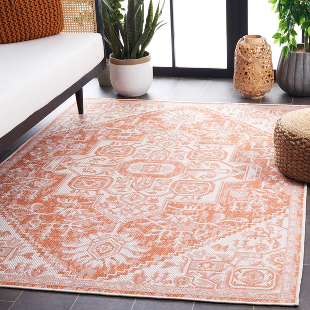 Safavieh Bermuda Bmu841P Rust/Ivory Rug.