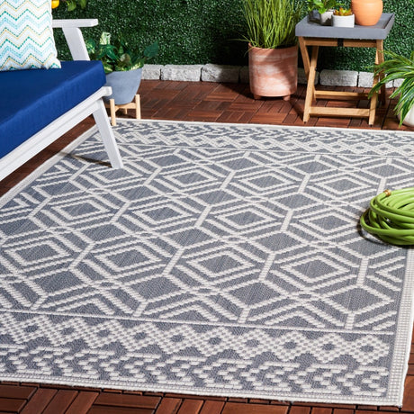 Safavieh Bermuda Bmu874N Navy/Ivory Rug.