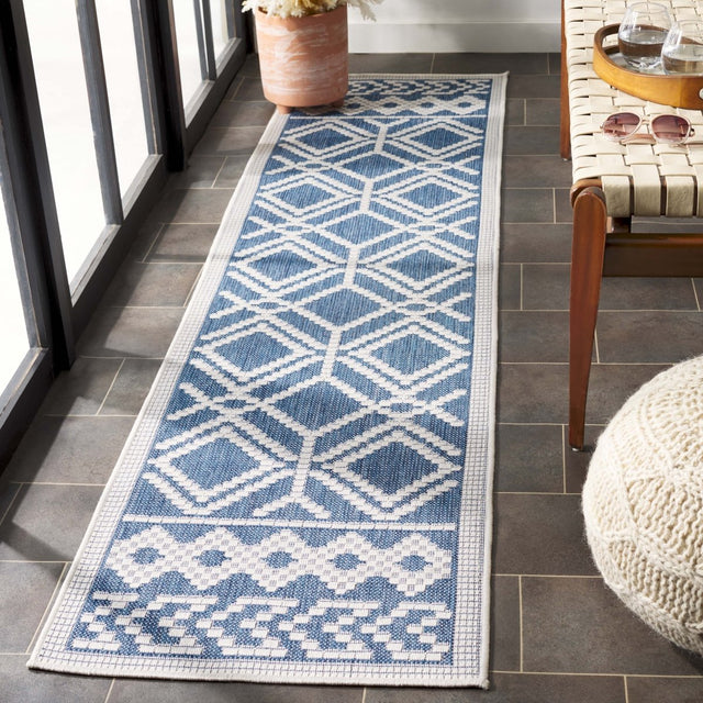 Safavieh Bermuda Bmu874N Navy/Ivory Rug.