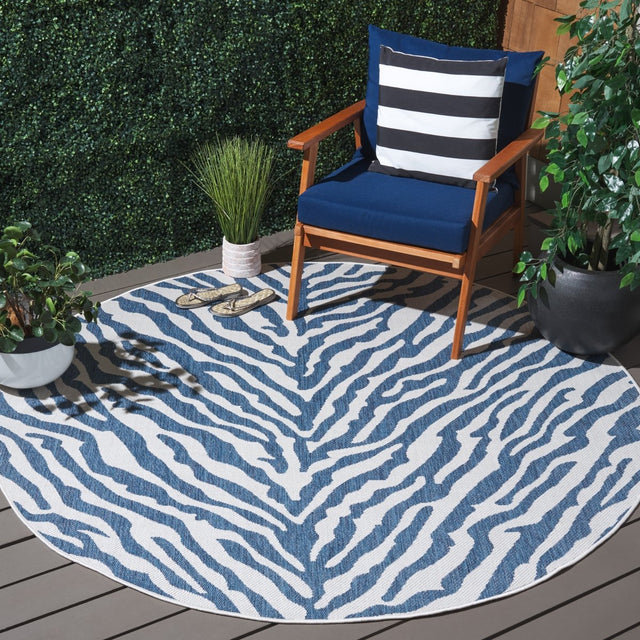 Safavieh Bermuda Bmu881N Navy/Ivory Rug.