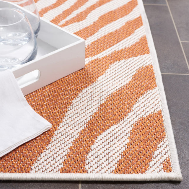 Safavieh Bermuda Bmu881P Rust/Ivory Rug.