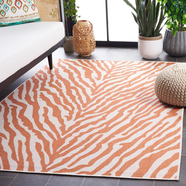 Safavieh Bermuda Bmu881P Rust/Ivory Rug.