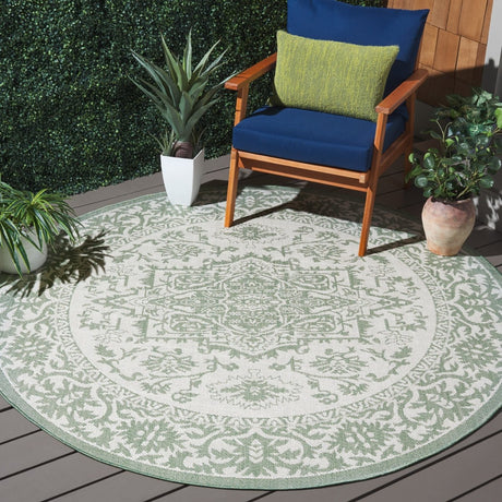 Safavieh Bermuda Bmu885Y Green/Ivory Rug.