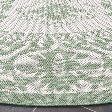 Safavieh Bermuda Bmu885Y Green/Ivory Rug.