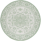 Safavieh Bermuda Bmu885Y Green/Ivory Rug.