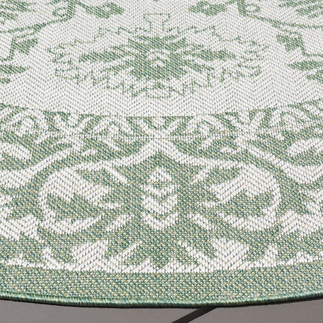 Safavieh Bermuda Bmu885Y Green/Ivory Rug.