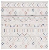 Safavieh Blair Washable 6'-7" x 6'-7" Rug in Beige / Multi