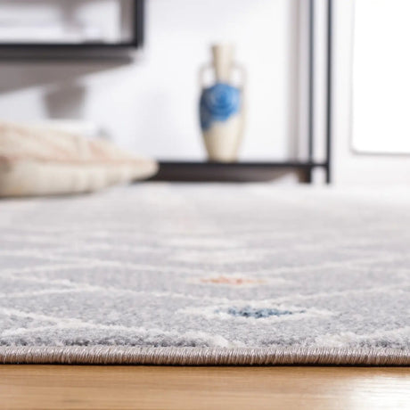 Safavieh Blair Washable 4'-0" x 6'-0" Rug in Grey / Multi