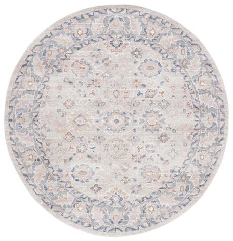 Safavieh Blair Washable 6'-7" x 6'-7" Rug in Beige / Grey