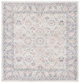 Safavieh Blair Washable 6'-7" x 6'-7" Rug in Beige / Grey