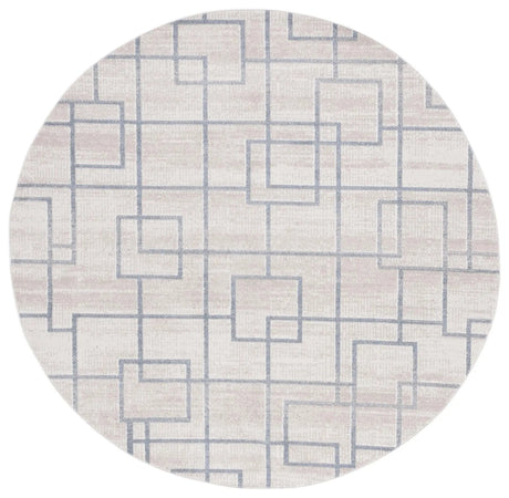 Safavieh Blair Washable 6'-7" x 6'-7" Rug in Beige / Grey