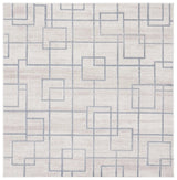 Safavieh Blair Washable 6'-7" x 6'-7" Rug in Beige / Grey