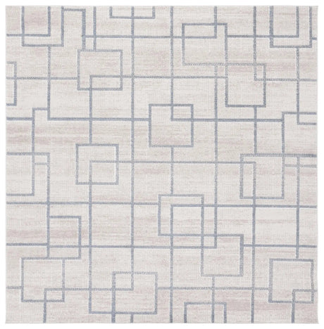 Safavieh Blair Washable 6'-7" x 6'-7" Rug in Beige / Grey