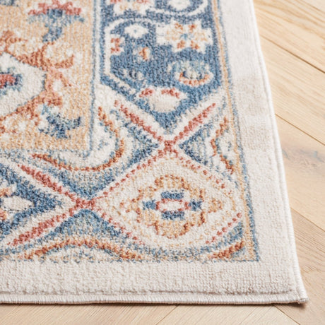 Safavieh Blair Washable Blr240A Ivory/Blue Rug.