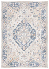 Safavieh Blair Washable Blr240A Ivory/Blue Rug.