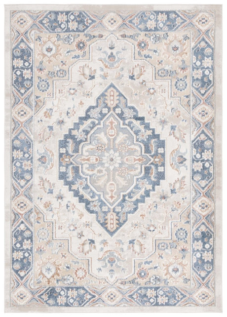 Safavieh Blair Washable Blr240A Ivory/Blue Rug.
