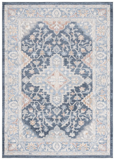 Safavieh Blair Washable Blr246N Navy/Blue Rug.