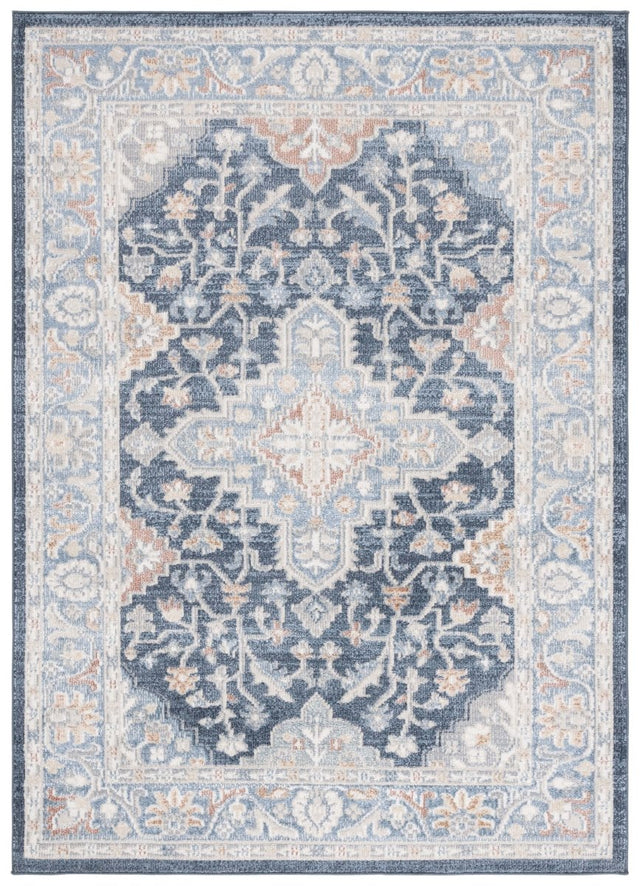 Safavieh Blair Washable Blr246N Navy/Blue Rug.