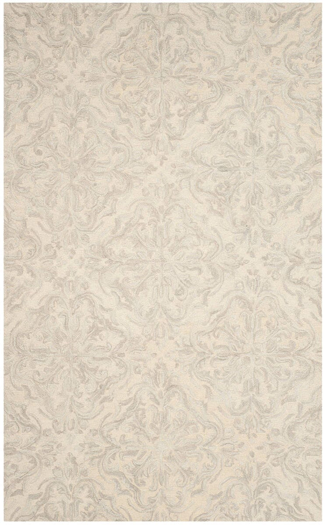 Safavieh Blossom Blm103A Ivory / Grey Rugs.