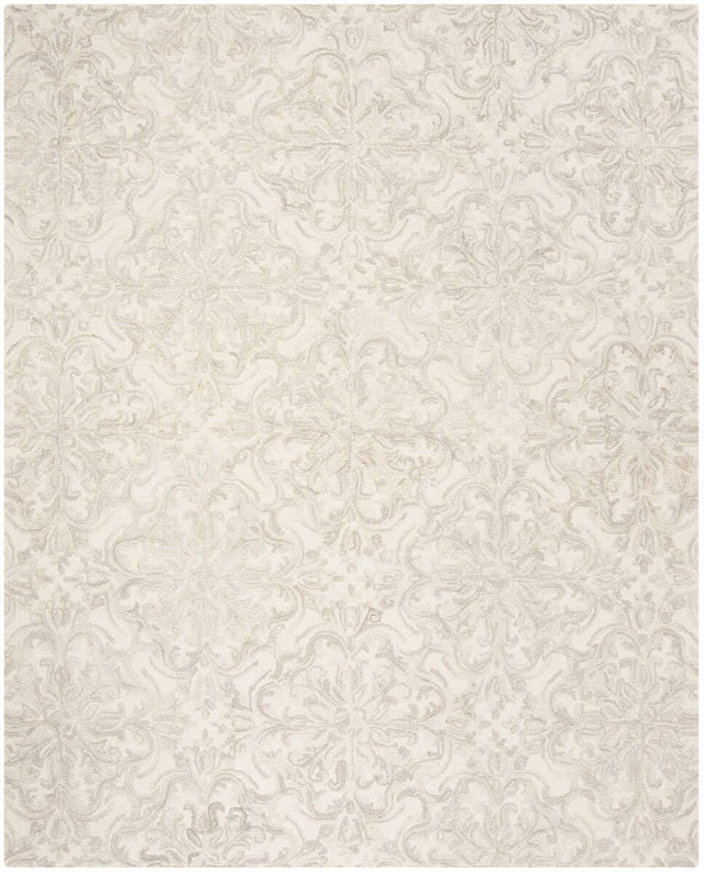 Safavieh Blossom Blm103A Ivory / Grey Rugs.