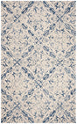 Safavieh Blossom Blm103M Blue / Ivory Rugs.