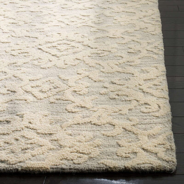 Safavieh Blossom Blm104A Grey / Ivory Rugs.