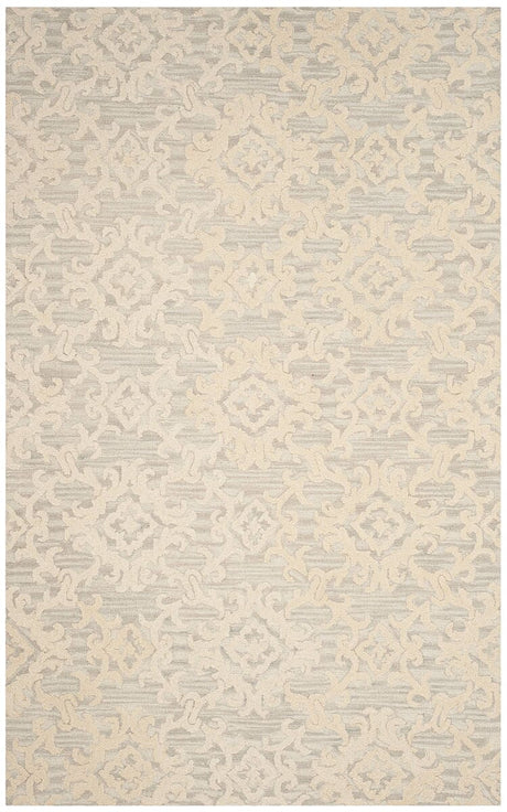 Safavieh Blossom Blm104A Grey / Ivory Rugs - Safavieh - blm104a - 4