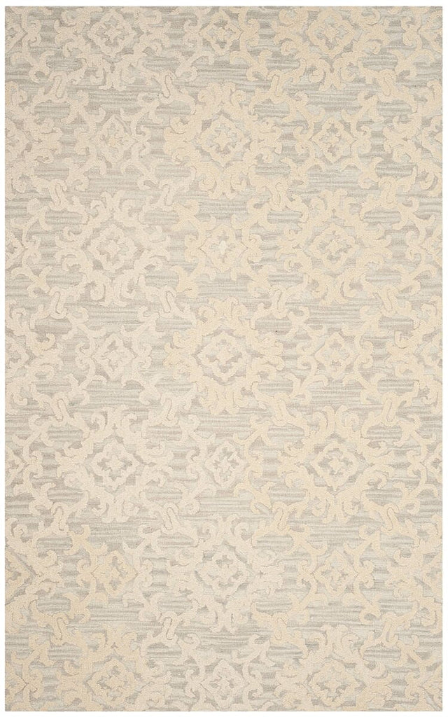 Safavieh Blossom Blm104A Grey / Ivory Rugs.