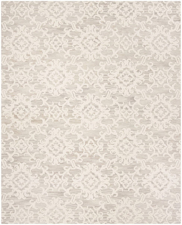 Safavieh Blossom Blm104A Grey / Ivory Rugs.