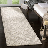 Safavieh Blossom Blm104A Grey / Ivory Rugs.