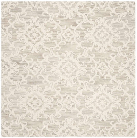 Safavieh Blossom Blm104A Grey / Ivory Rugs - Safavieh - blm104a - 6sq