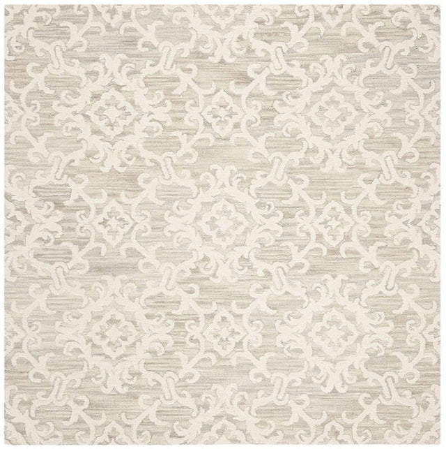 Safavieh Blossom Blm104A Grey / Ivory Rugs.