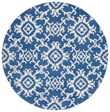 Safavieh Blossom Blm104N Navy/Ivory Rug.