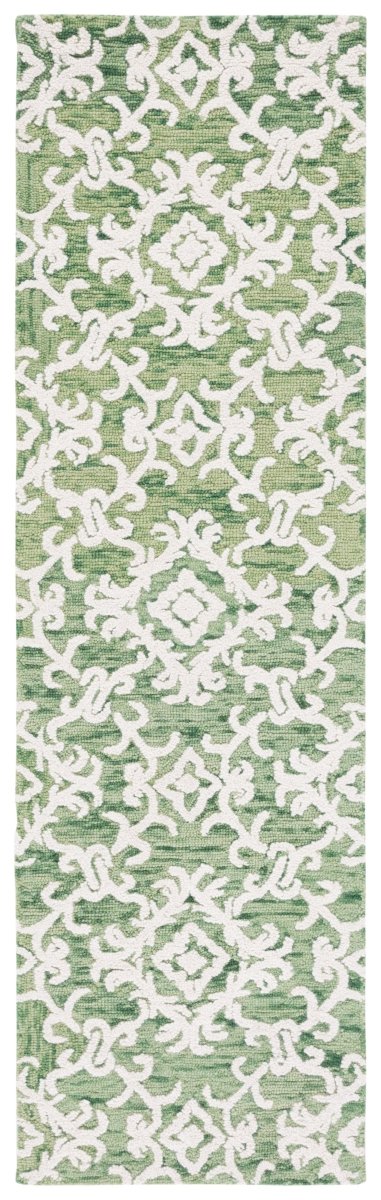 Safavieh Blossom Blm104Y Green/Ivory Rug.